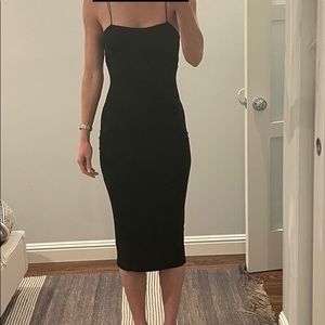 Black Slip Dress
